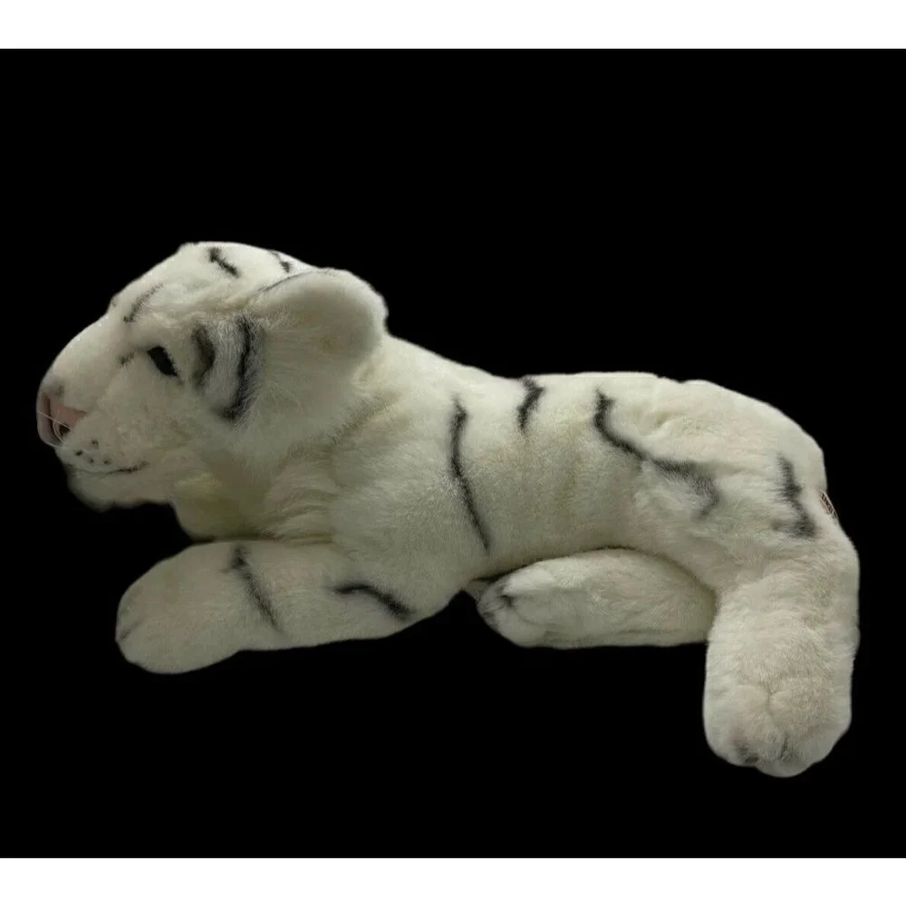 Kellytoy Jungle Friends White Siberian Tiger Plush 21